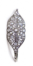 antikes sptviktorianisches 
Brillantarmband, 
um 1890