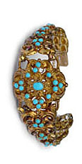 antikes viktorianisches 
Trkisarmband,
um 1840